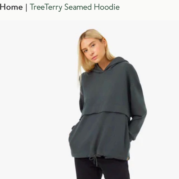 tentree Tops - 🆕 TenTree Seamed Hoodie